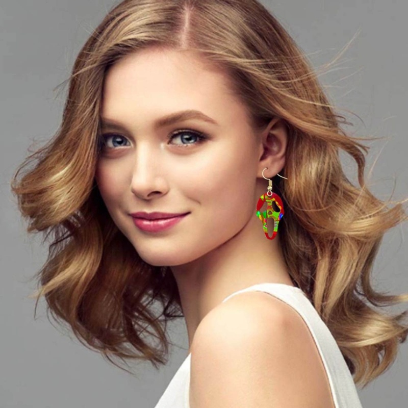 Khuôn Silicone Làm Mặt Trang Sức Hình Khuôn Mặt Vui Nhộn DIY