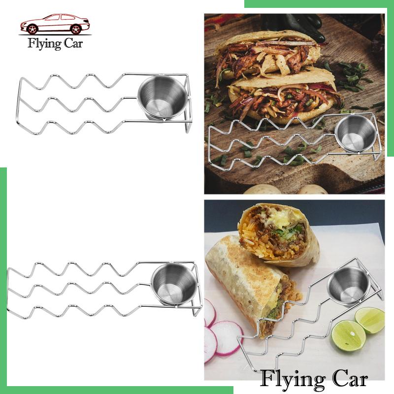 Giá Đỡ Bánh Taco / Taco / Vỏ Bánh Taco Kiểu Mexico Tiện Dụng Cho Nhà Hàng