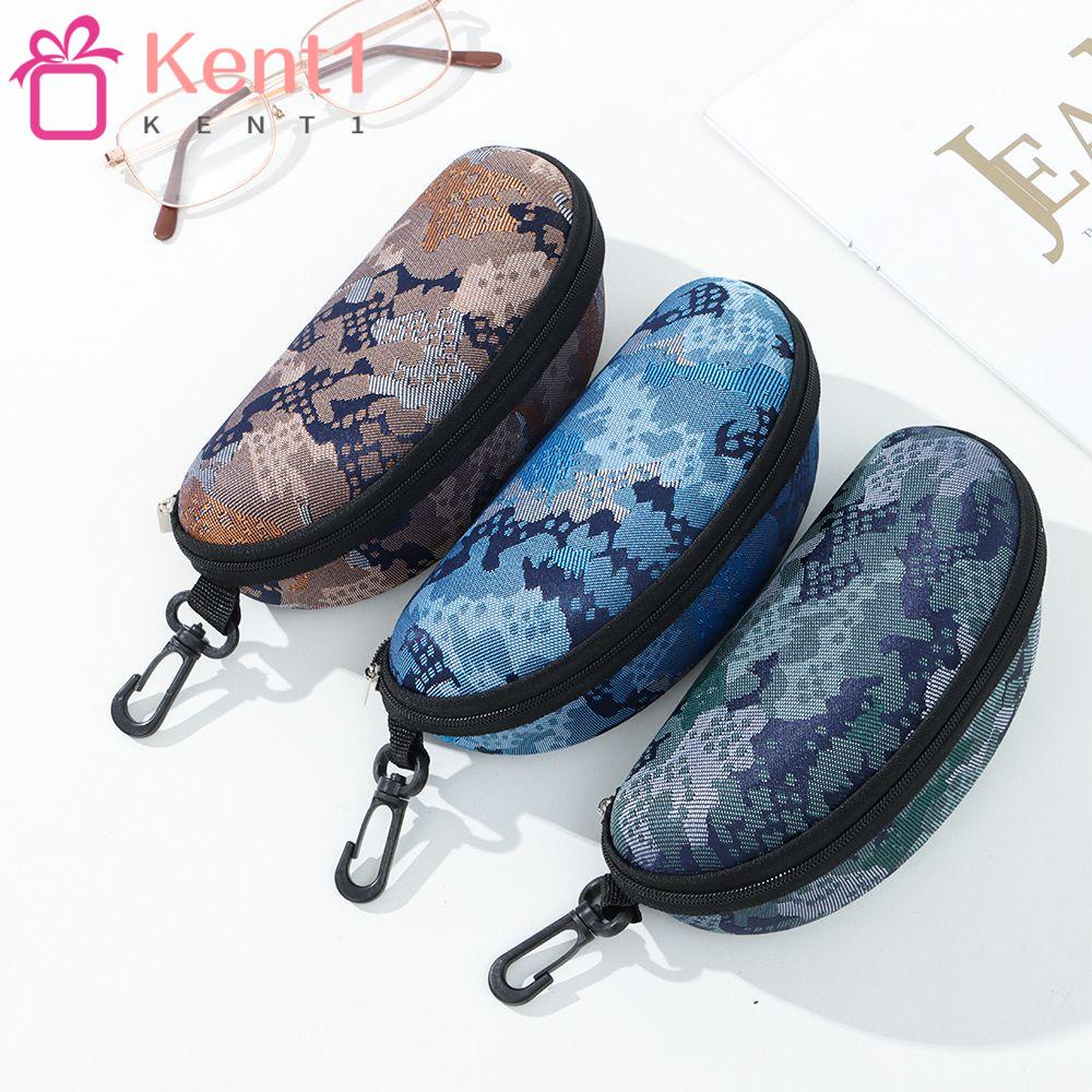 KENT1 Giá Đỡ Mắt Kính Họa Tiết Rằn Ri Thời Trang Tiện Dụng Mang Theo Du