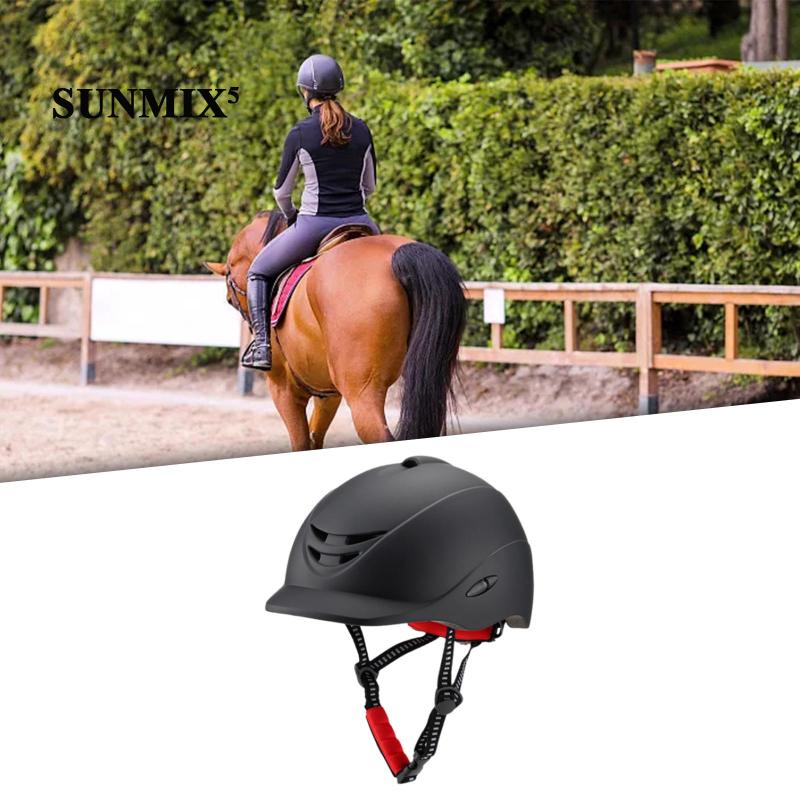 Mũ Equestrian Thoáng Khí Nhỏ Gọn Có Thể Điều Chỉnh Cho Nam Và Nữ