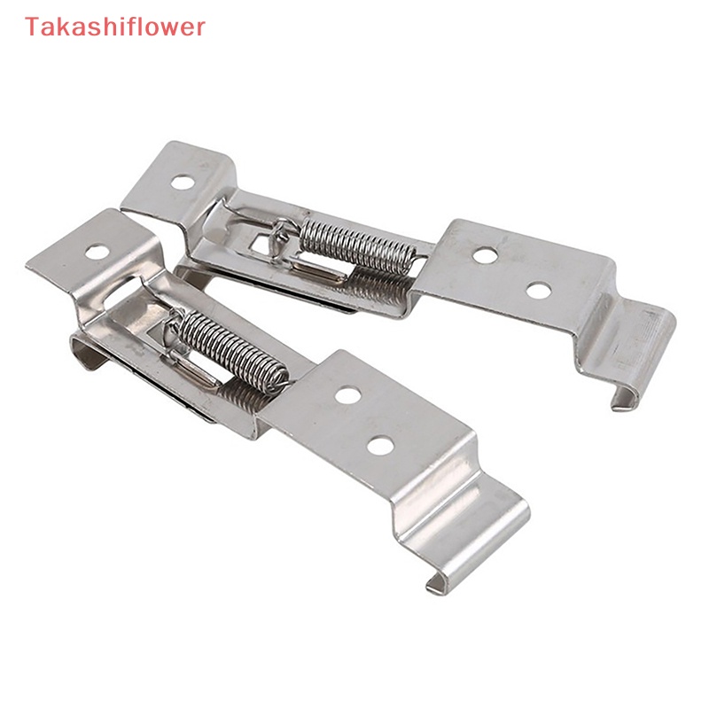 Bộ 2 Giá Đỡ Biển Số Xe Hơi Bằng Thép Không Gỉ Tiện Dụng