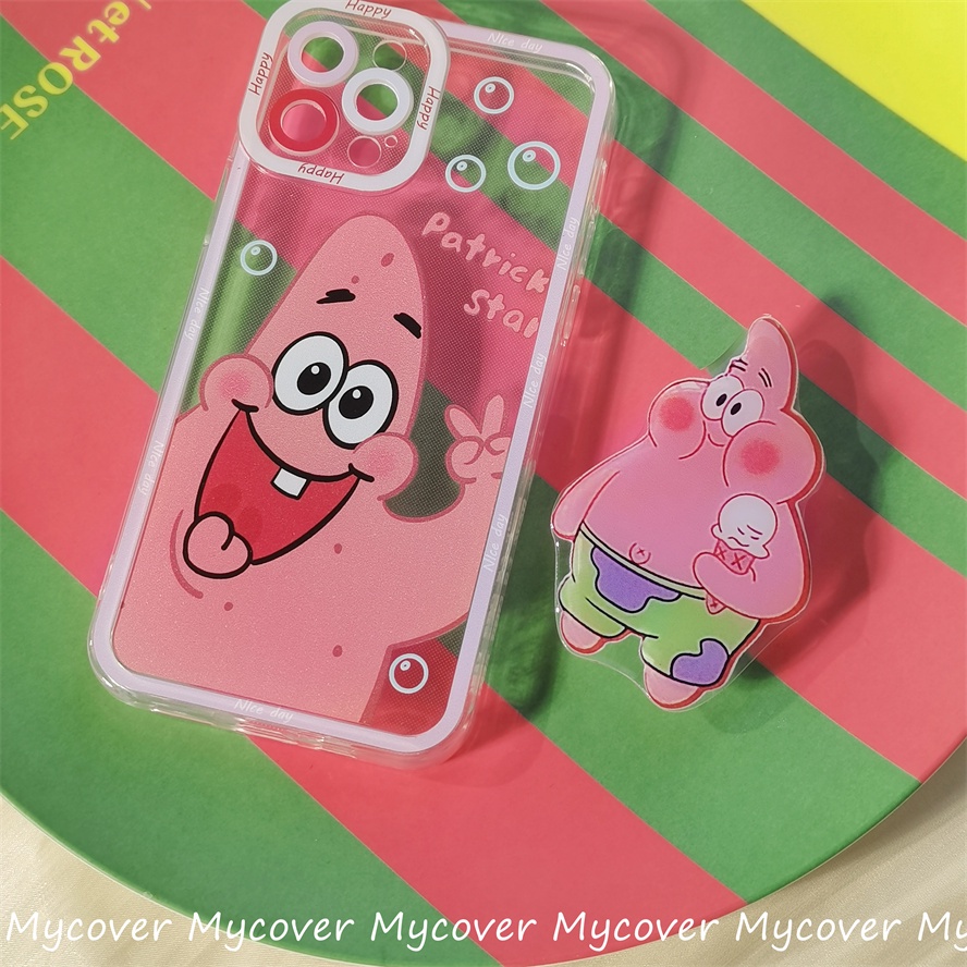 Ốp Điện Thoại Silicone Mềm Chống Sốc In Hình Patrick Cho iPhone 11 12 13 14 Pro Max X Xr Xs 8 7 6 Plus SE 2020