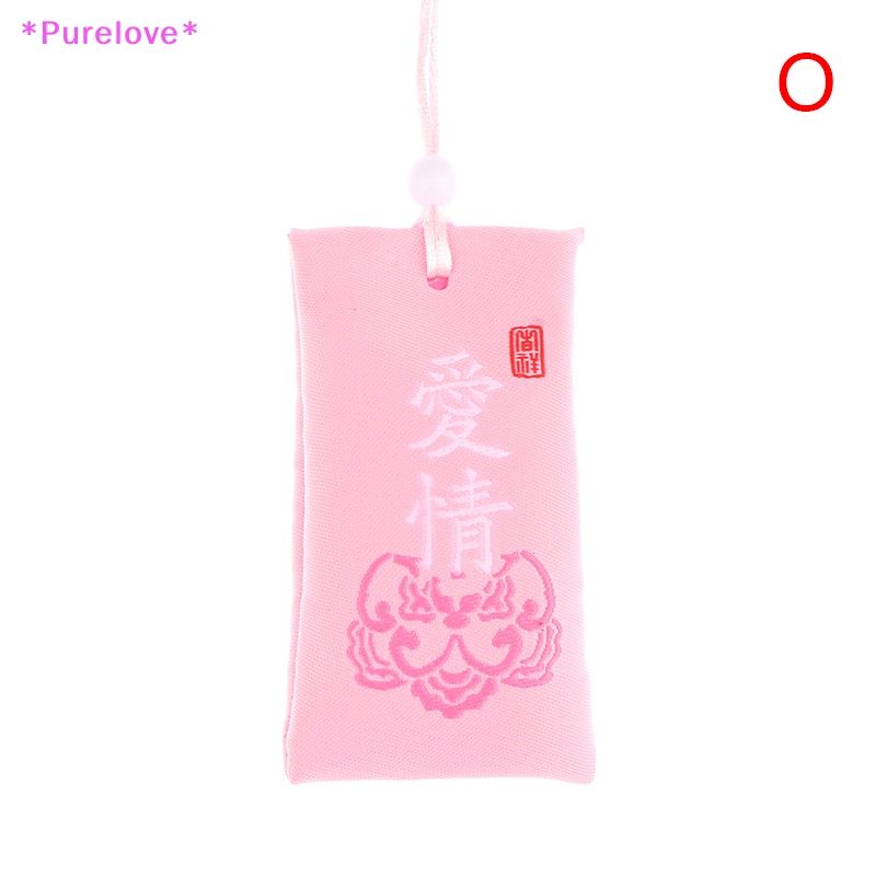 Túi Cầu Nguyện May Mắn Thêu Họa Tiết Xinh Xắn Trang Trí Xe Hơi Mới