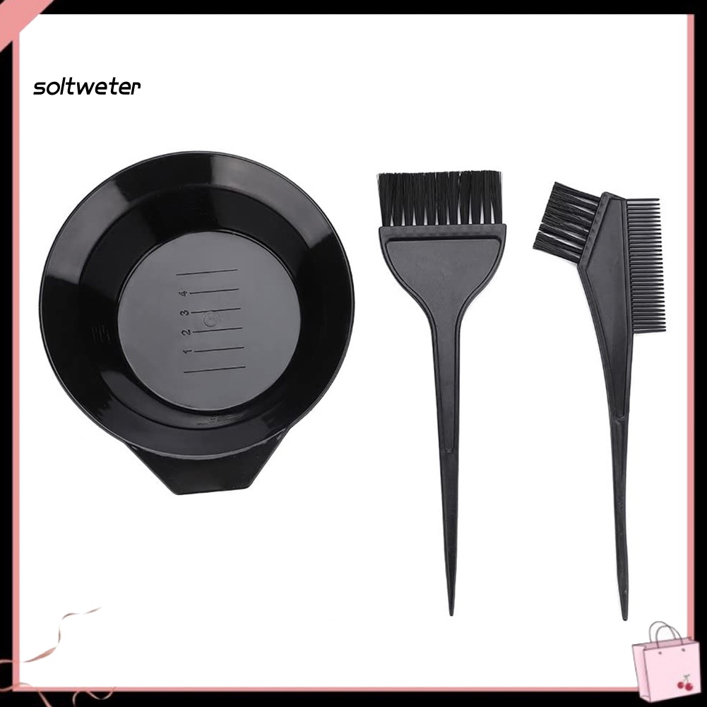 Bộ 3 Dụng Cụ Tô Màu Nhuộm Tóc Tiện Dụng