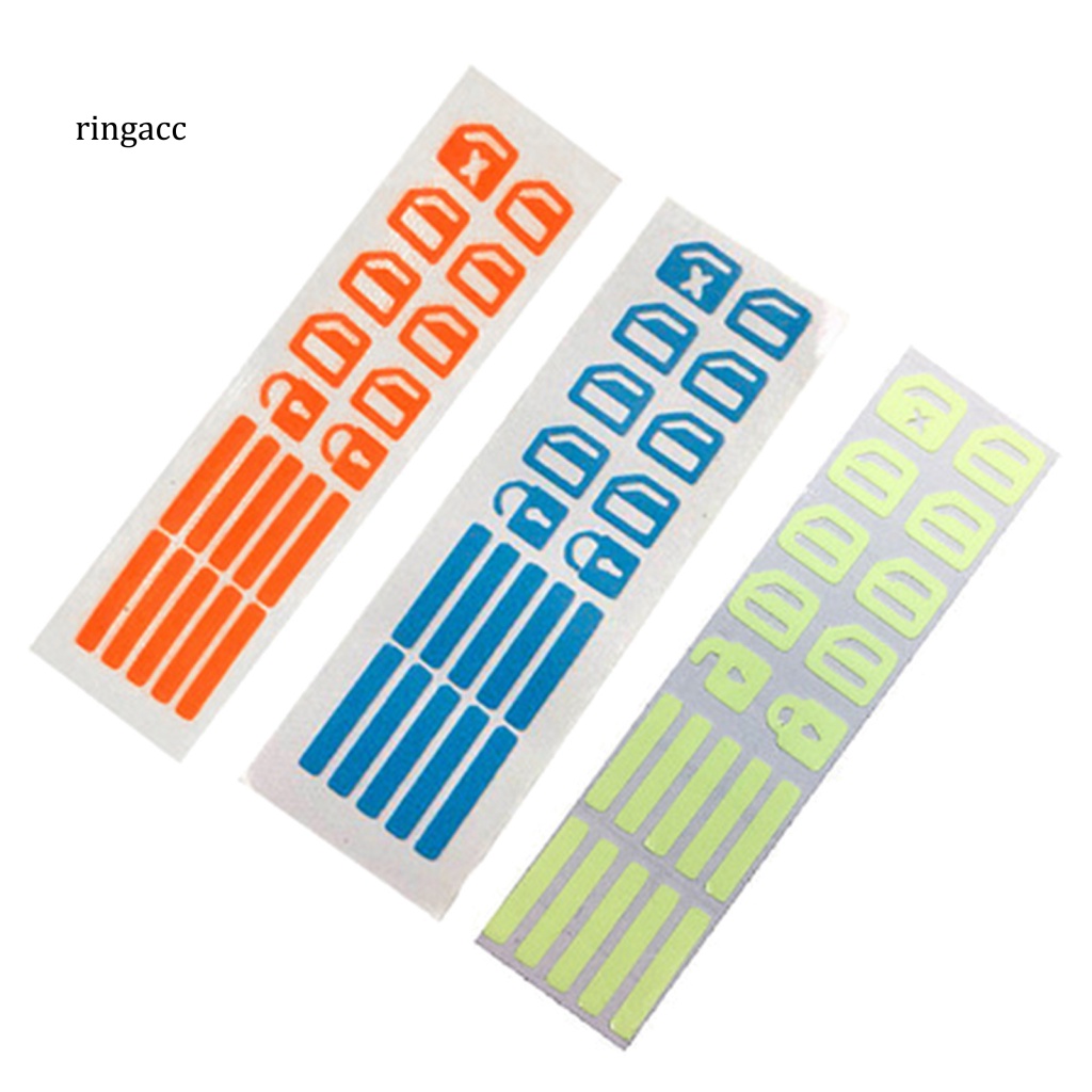 Miếng Dán Nút Điều Khiển Cửa Sổ Xe Hơi Tự Dính Họa Tiết Dạ Quang