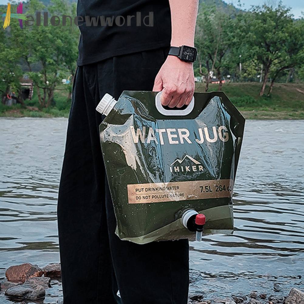 Túi Đựng Nước 7.5L 7.5L Không Rò Rỉ Tiện Dụng Mang Theo Du Lịch Cắm Trại