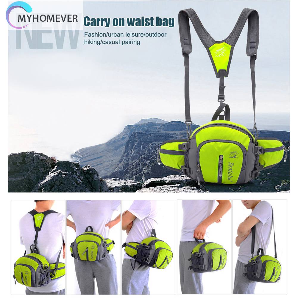 Túi Đeo Hông Thể Thao Chống Trộm Bằng Nylon