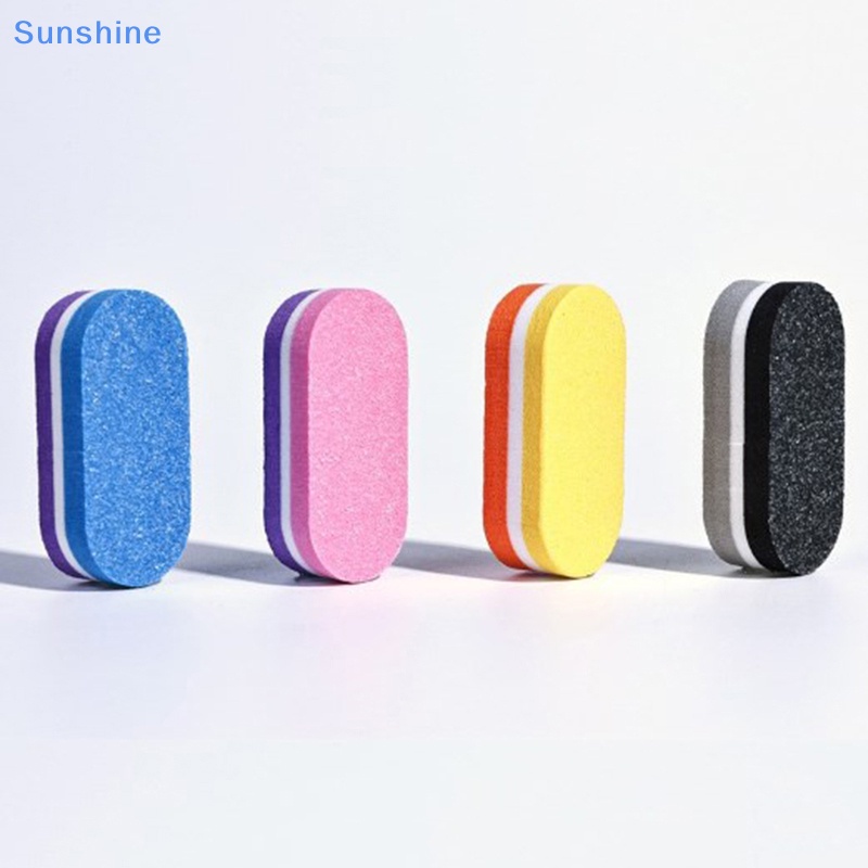 Set 10 Bông Xốp Dũa Móng Mini Tiện Dụng