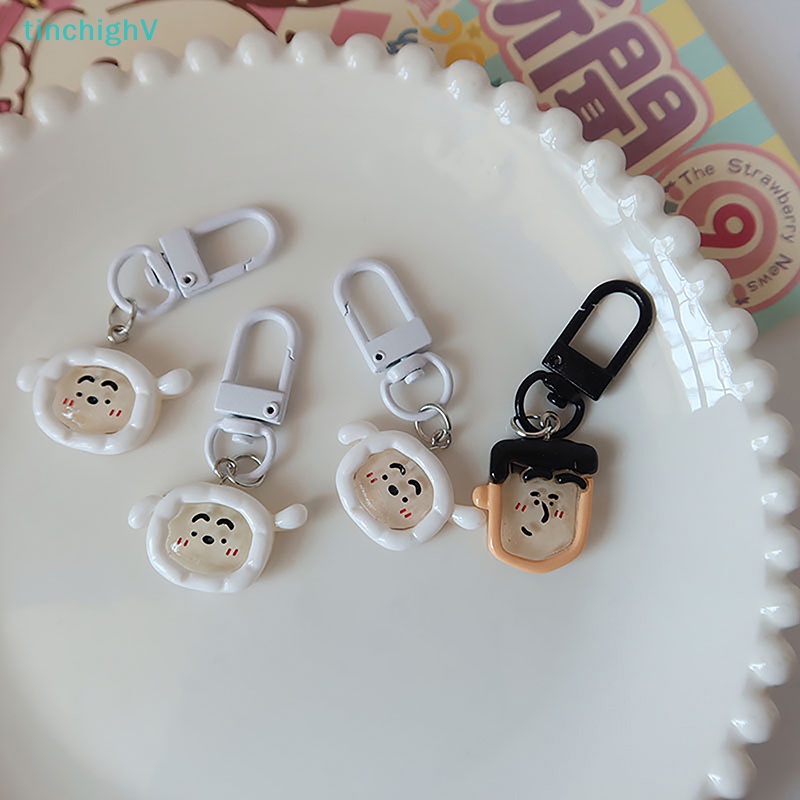 [TinchighV] Móc Khóa Búp Bê Hoạt Hình Cậu Bé Bút Chì Shin Bằng Nhựa Resin Diy