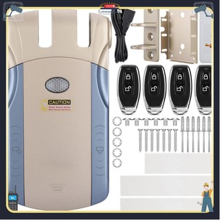 Lorrtta WAFU Wireless Invisible Keyless Khóa điện tử Điều khiển từ xa Touch Locked & Unlock