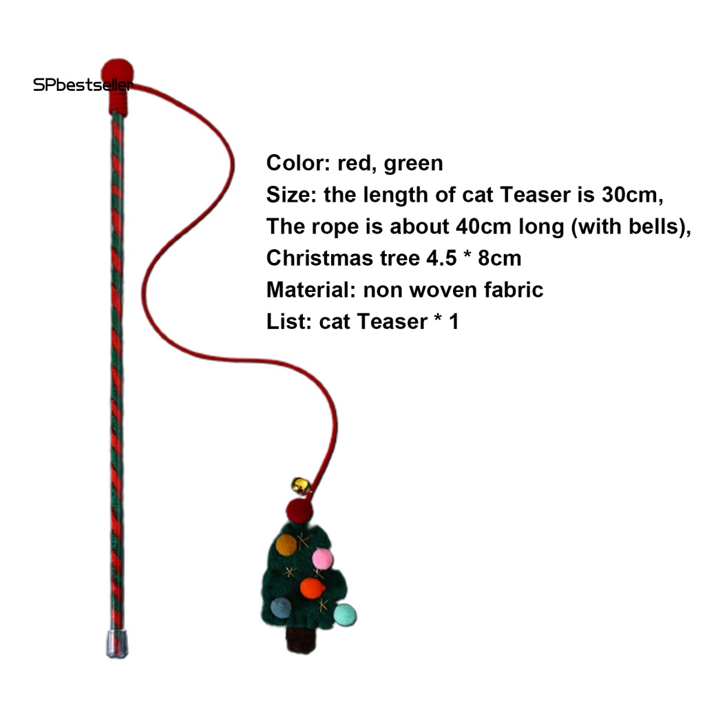 Cần Câu Cá Gắn Chuông Nhiều Màu Vui Nhộn Cho Mèo Cưng