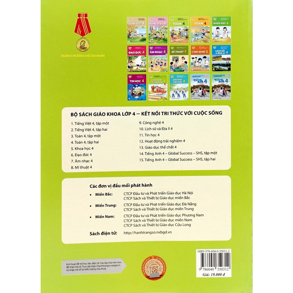 Sách Toán 4 - Tập 1