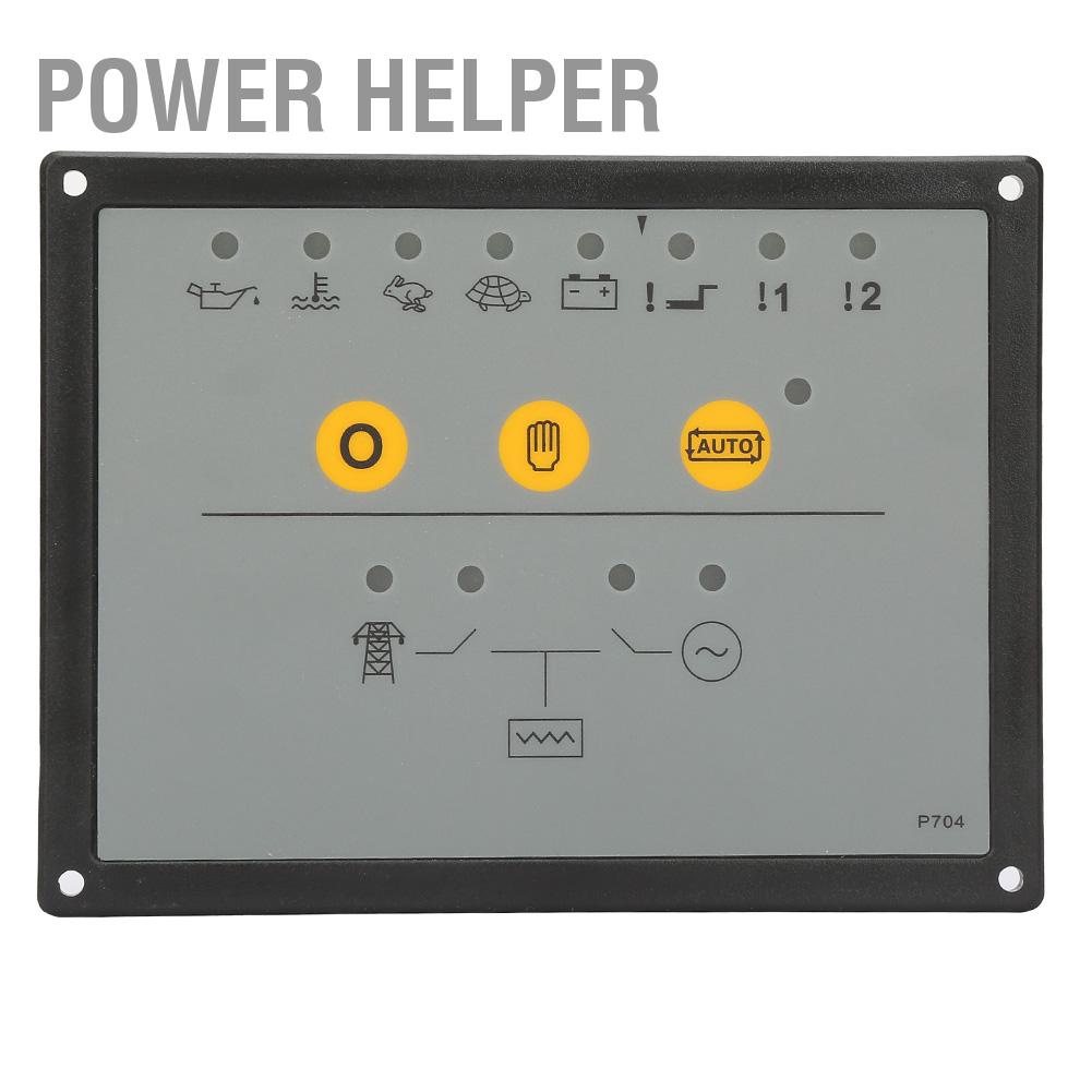 Power Helper Bảng điều khiển mô-đun máy phát điện diesel DC 8-35V DSE704