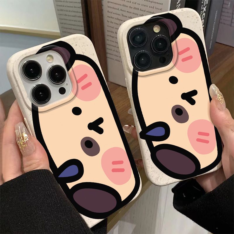 Ốp Điện Thoại Mềm Chống Sốc In Hình Chú Chó Vui Nhộn Cho Iphone 12 8 14promax 71311