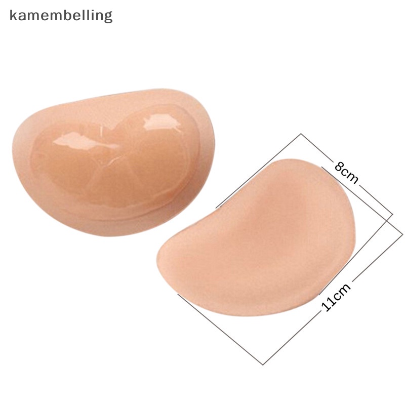 Kamembelling Áo Lót Nâng Ngực Bằng Silicon Gel Mềm Không Dây An Toàn Cho Nữ
