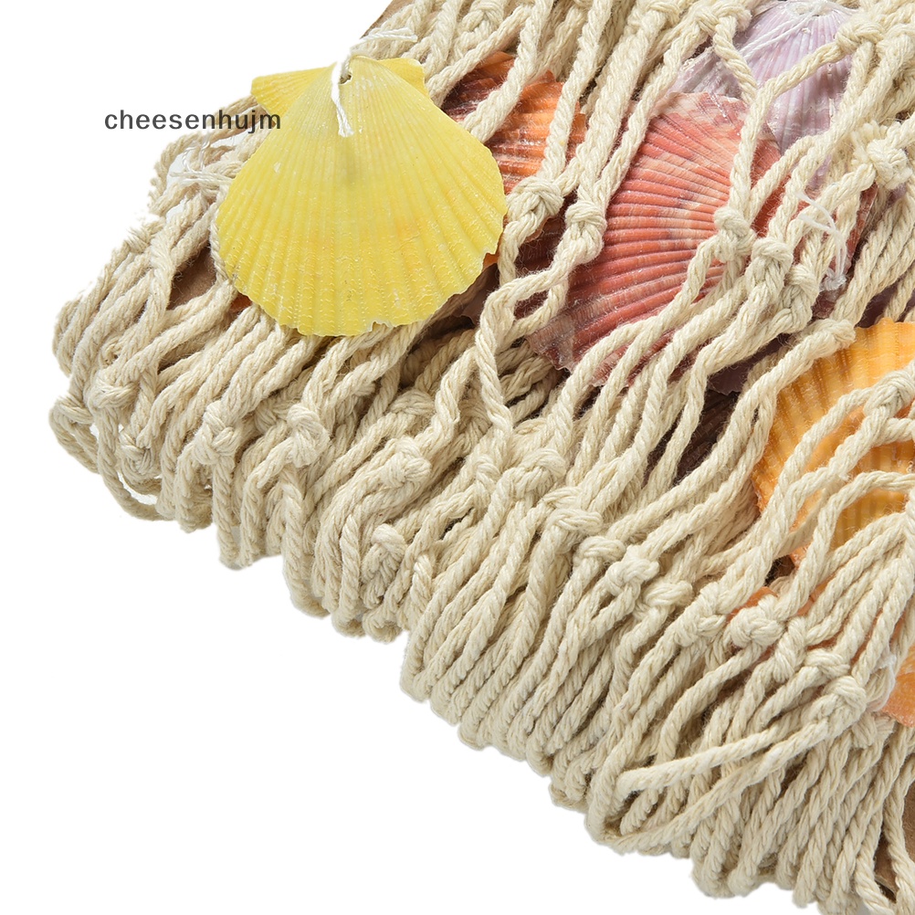 Lưới Đánh Bắt Cá Trang Trí Hình Vỏ Sò Biển