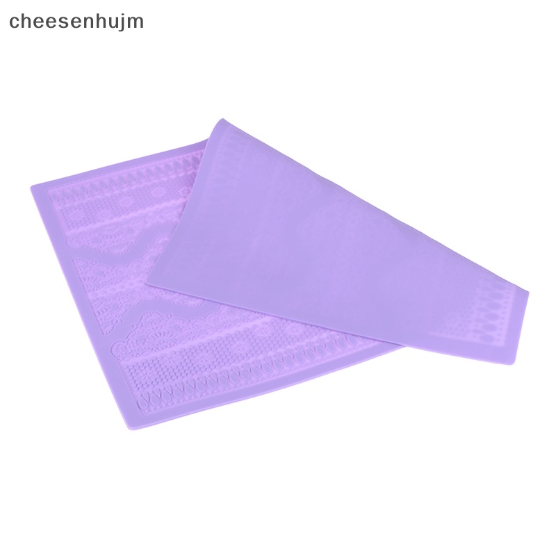 Khuôn Silicon Làm Bánh Kẹo Mềm Họa Tiết Ren diy