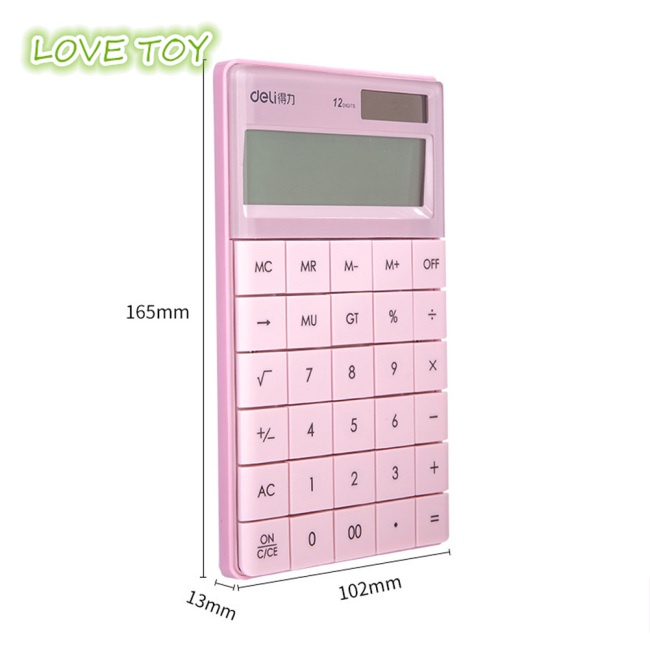 Nkodok Máy Tính Công Suất Kép Nút Lớn Cầm Tay Cho Văn Phòng Trường Học