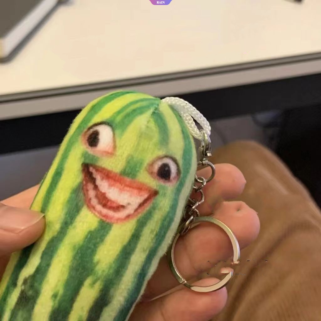 Móc Khóa Hình Trái Cây Nhồi Bông Ngộ Nghĩnh Mới