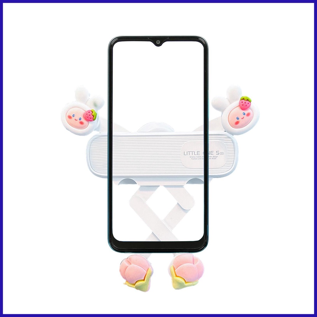 Giá Đỡ Điện Thoại Họa Tiết Hoạt Hình Có Thể Xoay 360 Độ Cho Xe Hơi