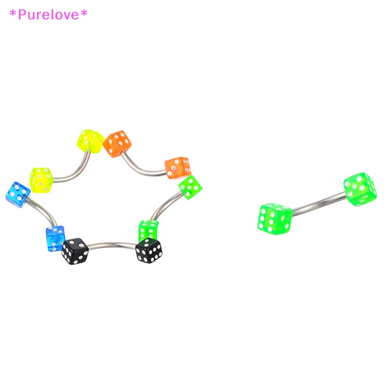 Hộp 72 Khuyên Mũi Bằng Thép Không Gỉ Cá Tính Mới