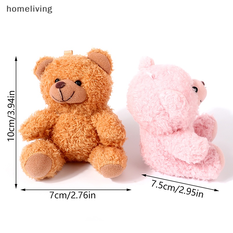 Móc Khóa Gấu Nhồi Bông 10CM Đáng Yêu