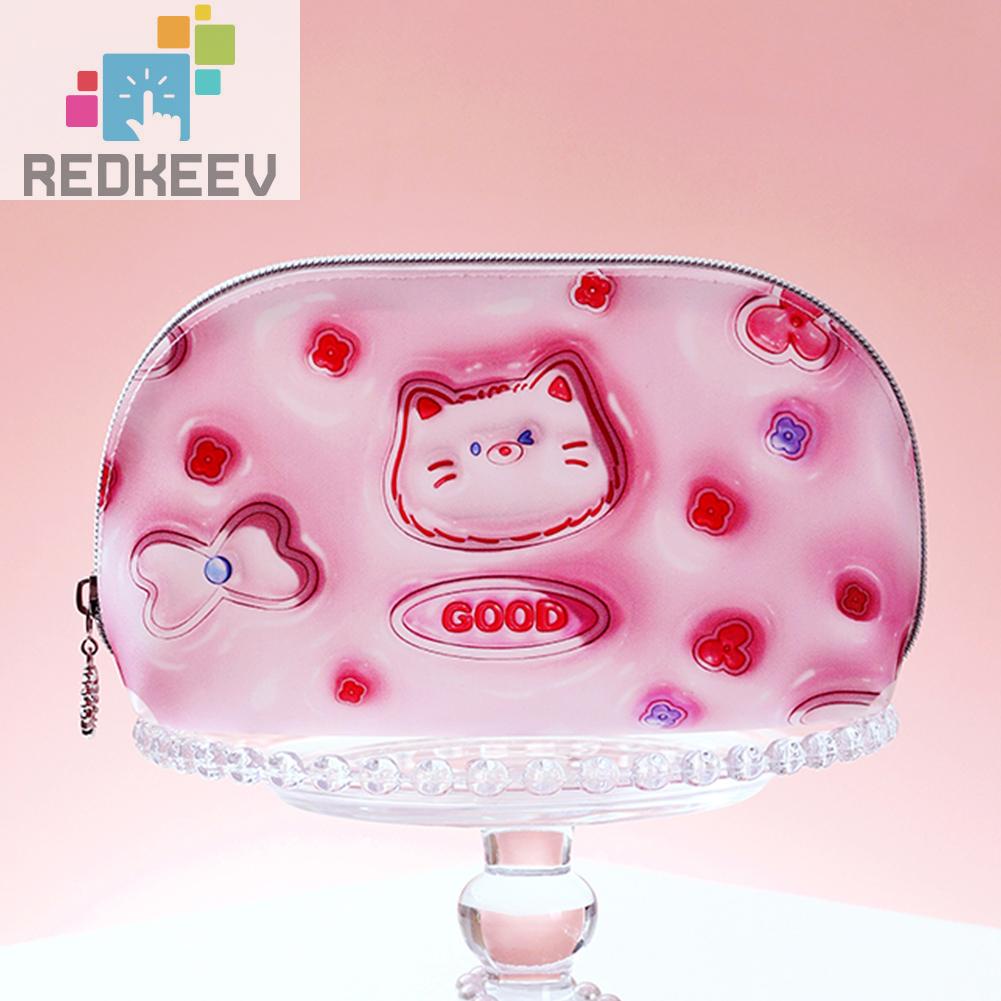 Túi Đựng Mỹ Phẩm 3D Họa Tiết Hoạt Hình Dễ Thương