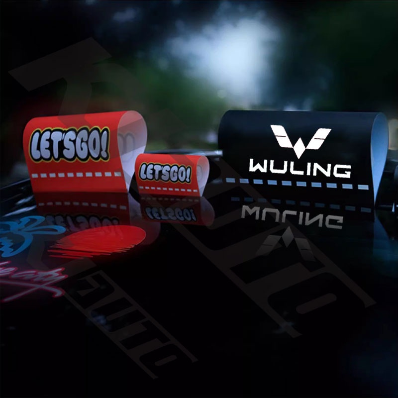 Nhãn Dán Trang Trí Xe Hơi Bằng PVC In Chữ Wuling Cortez Almaz Air EV Confero DB S