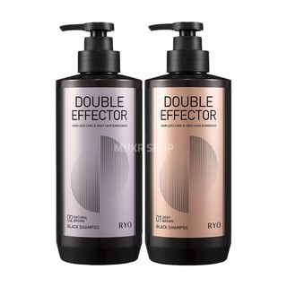 RYO Double Effector Hair Loss Care Black Shampoo 543ml