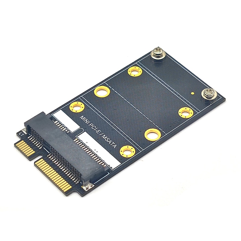 MỚI Mini PCIE / mSATA Adapter Solid State Drive Converter Riser Expansion Card Test Board cho mSATA 