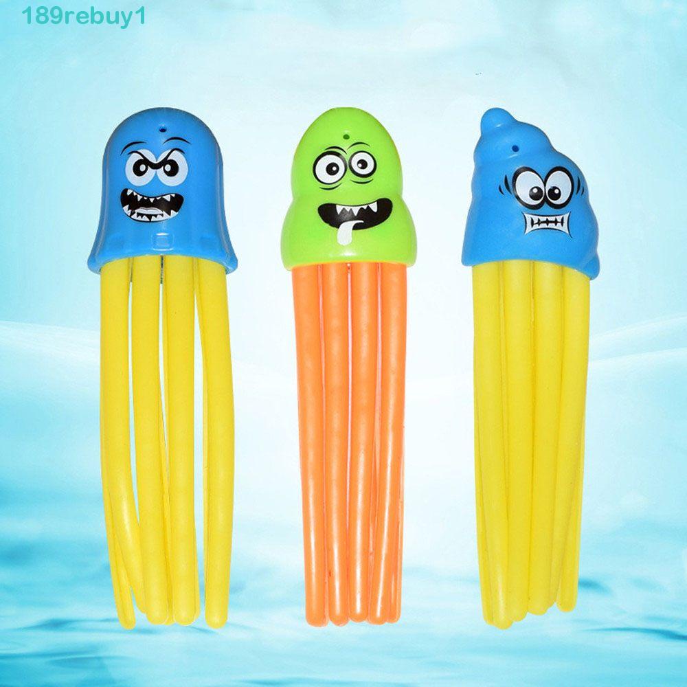 Bộ 3 Món Đồ Chơi Lặn Biển Hình Bạch Tuộc REBUY1 Vui Nhộn Cho Bé
