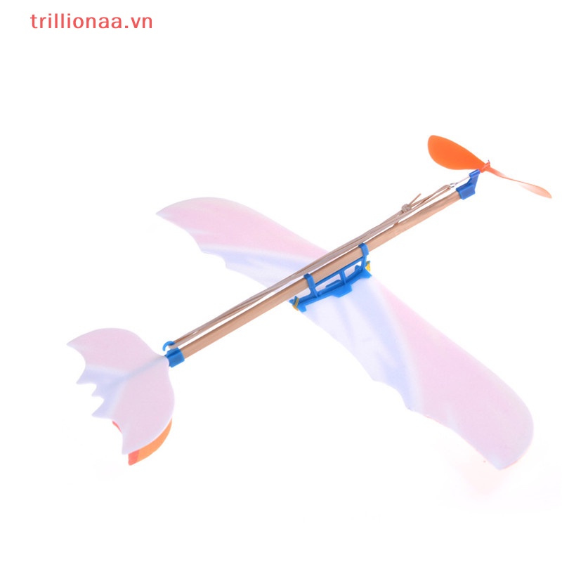 Bộ Mô Hình Máy Bay Trillionaa Bằng Cao Su Đàn Hồi DIY