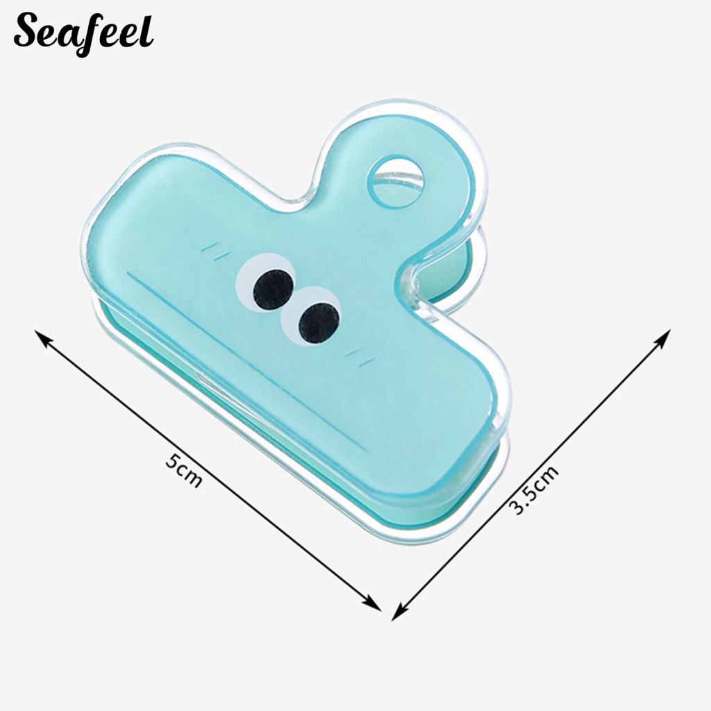 Set 2 Kẹp Tài Liệu Mạnh Mẽ Tiết Kiệm Không Gian Hoạt Hình Cho Văn Phòng