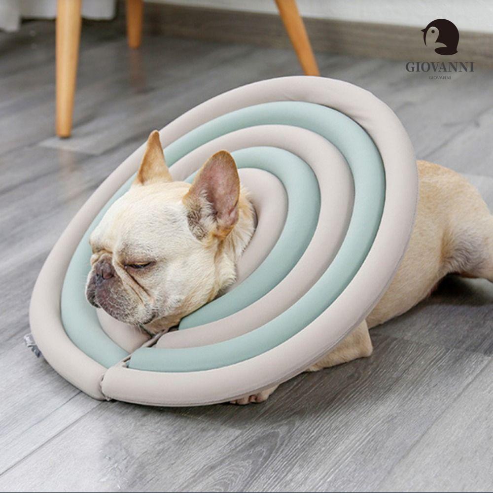 Giovanni Vòng Cổ Bằng Cotton Mềm Mại Chống Cắn Có Thể Gấp Lại Cho Thú Cưng
