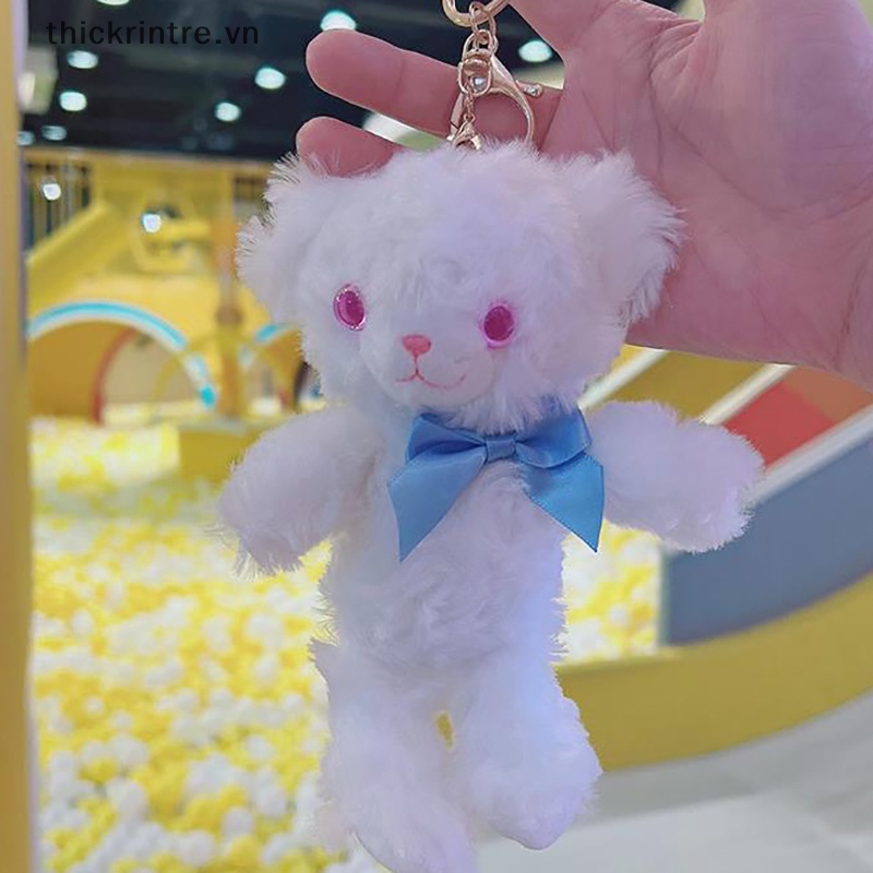 Móc Khóa Thỏ Nhồi Bông Đáng Yêu Cho Bé