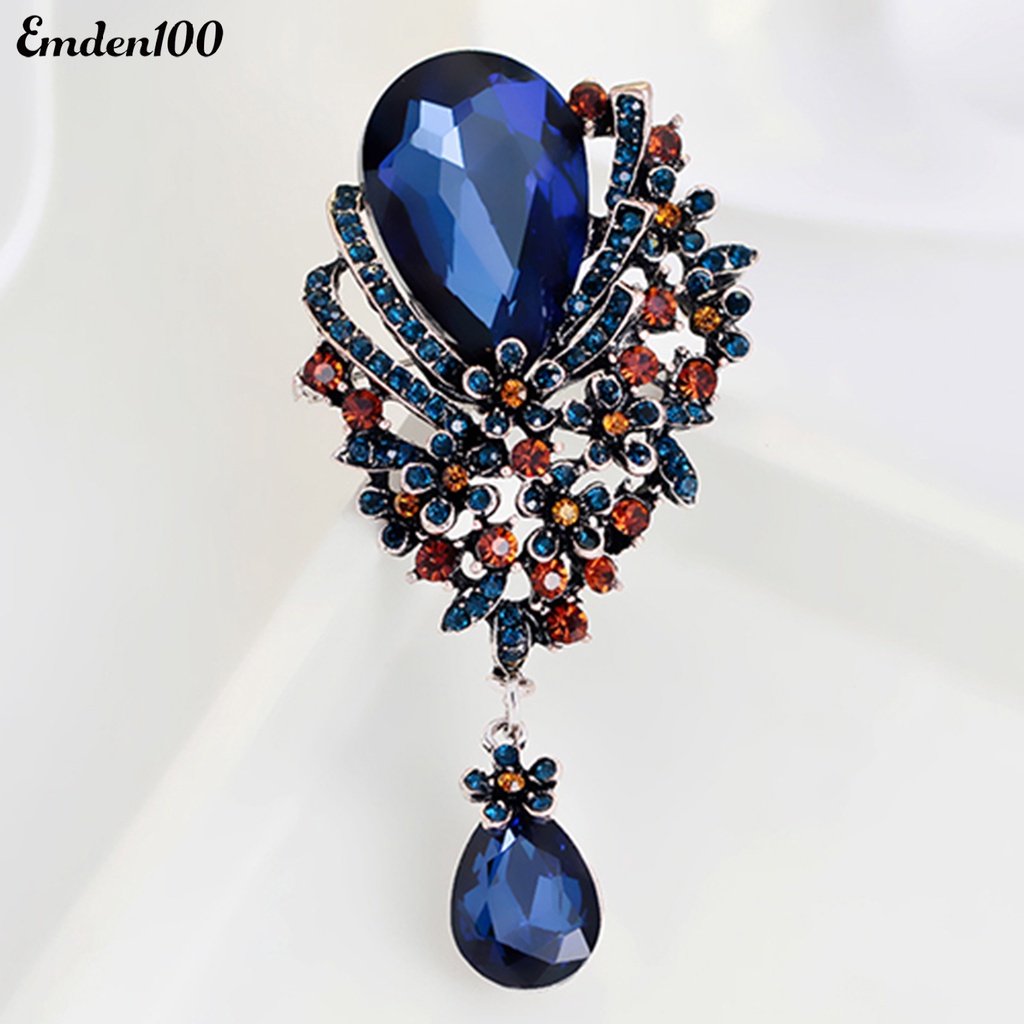 Ghim Cài Áo Đính Đá Thời Trang Dành Cho Nữ