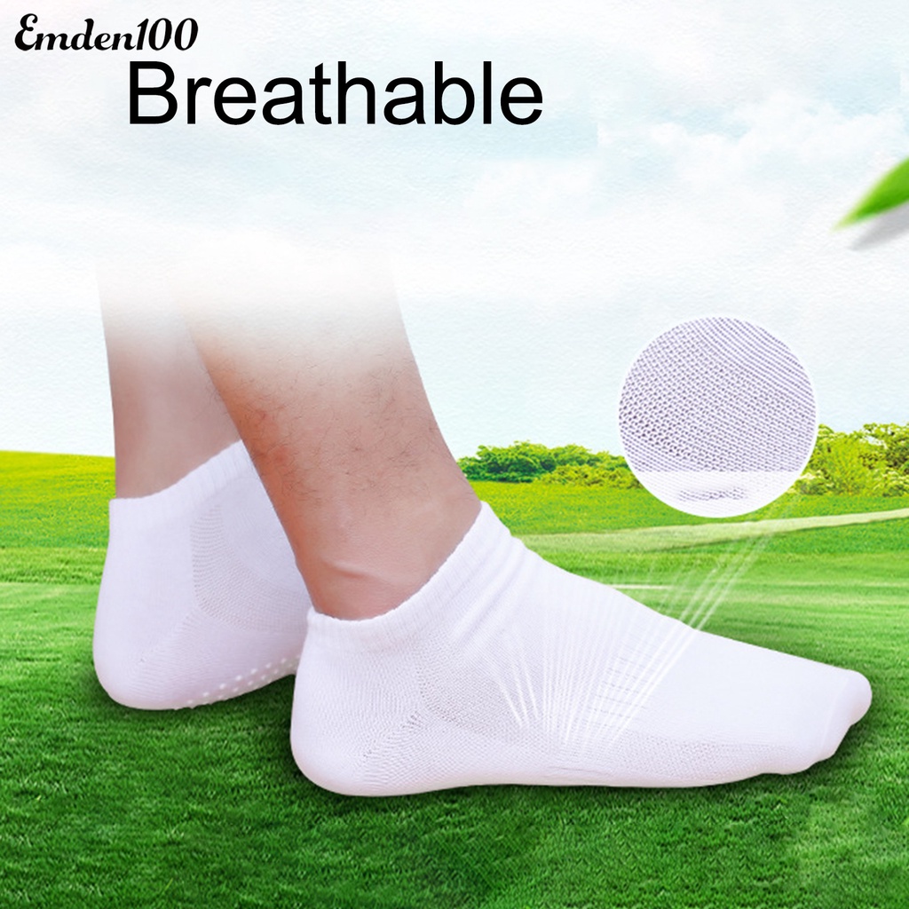 1 Đôi Vớ Yoga Chất Liệu Cotton Thoáng Khí Chống Trượt Cho Nam Nữ