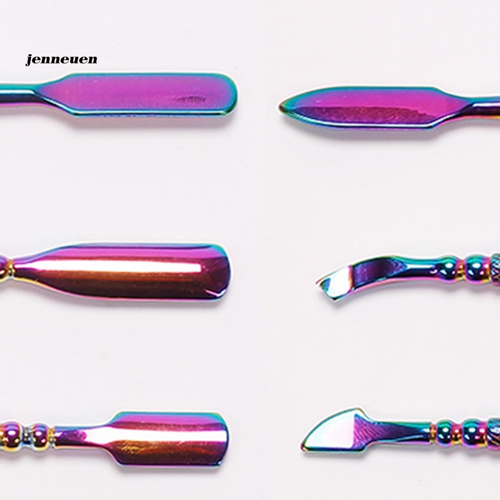 Bộ 3 Dụng Cụ Chăm Sóc Móng Tay Với Thiết Kế Hai Đầu Tiện Dụng