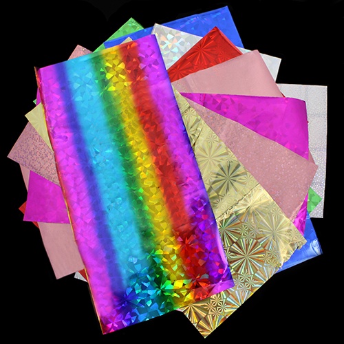 Set 10 Miếng Dán Trang Trí Móng Tay Nghệ Thuật Tự Làm