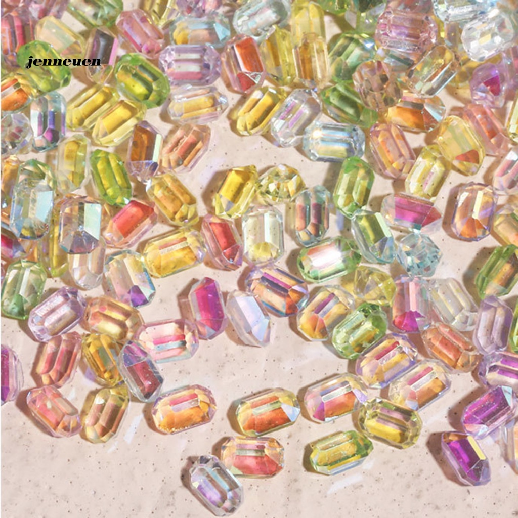 Set 30 Phụ Kiện Trang Trí Móng Tay Nghệ Thuật 3D Nhiều Màu Sắc Lấp Lánh