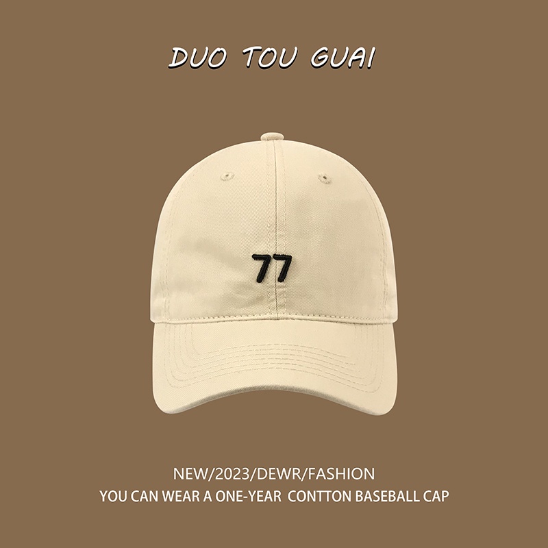 Mũ Lưỡi Trai Mềm In Chữ Phong Cách Hàn Quốc Thời Trang Mùa Hè Cho Nữ