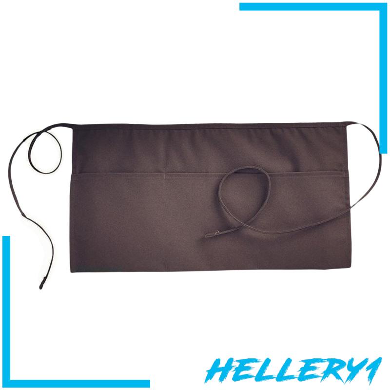 Tạp Dề Ngắn Bằng Cotton Gọn Nhẹ Có Túi Đa Năng Tiện Dụng Cho Nhà Bếp