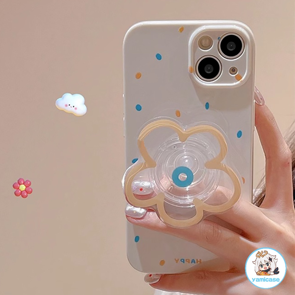 Ốp lưng điện thoại có giá đỡ hoa Cho Iphone 11 Pro Max 15 14 13 12 Pro Max