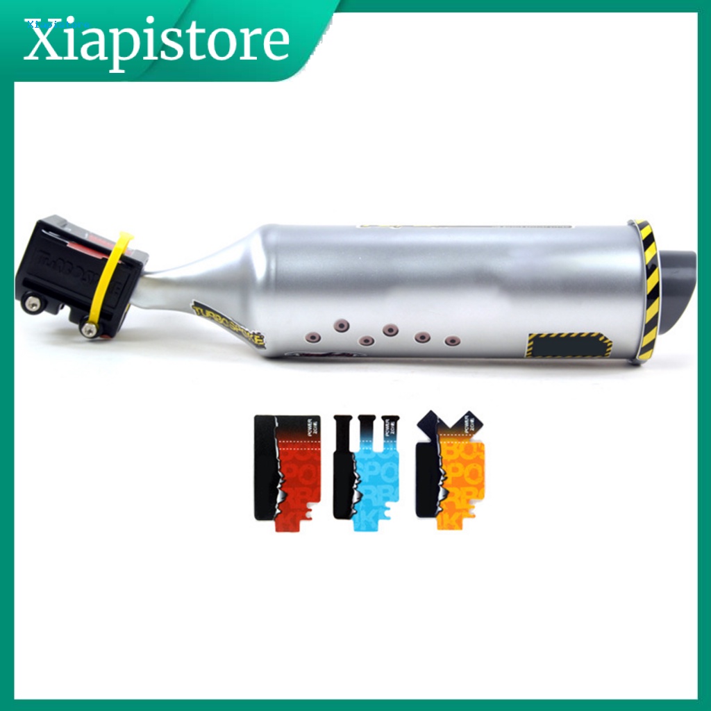 Bộ 6 Ống Pô Xe Đạp Leo Núi Tạo Hiệu Ứng Âm Thanh Turbo Khác Nhau