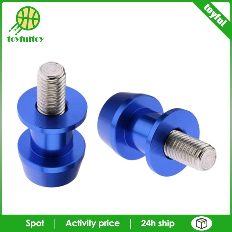 Set 2 Ống Cuộn CNC Màu Đỏ Cho Xe Mô Tô 2009-2014 8mm