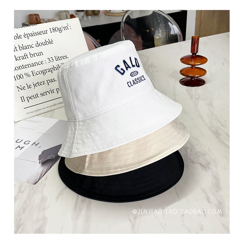 Mũ Bucket In Chữ Phong Cách Hàn Quốc Xinh Xắn Cho Nữ