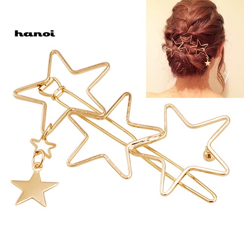 Kẹp Tóc Hình Ngôi Sao Năm Cánh Thời Trang Nữ Tính