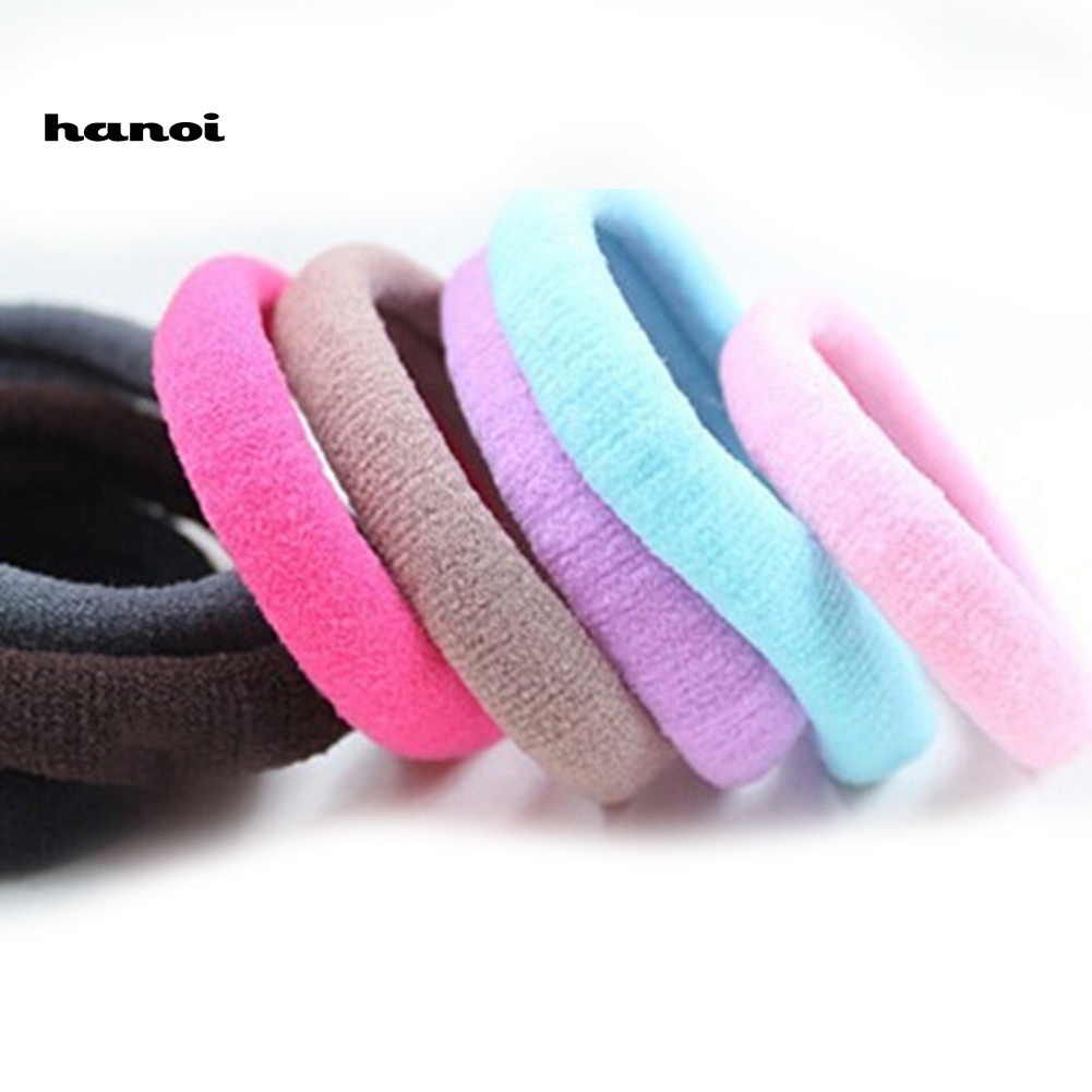 Set 50 Dây Buộc Tóc Co Giãn Thời Trang Nữ