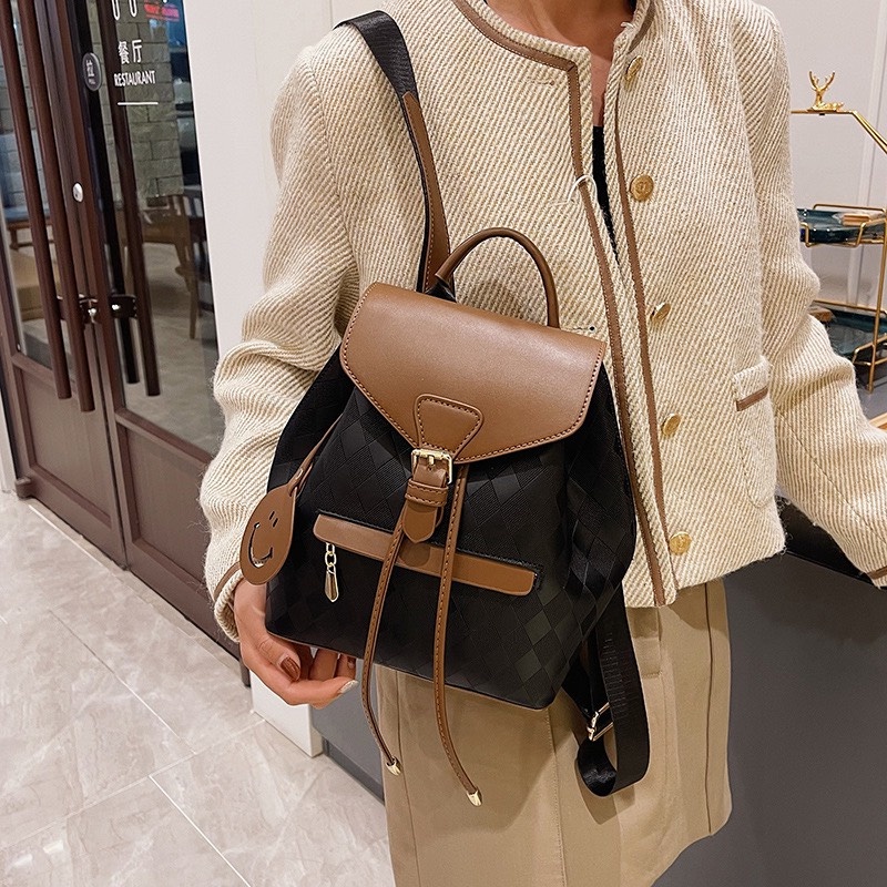 Balo nữ mini đi chơi du lịch đeo vai đi học phong cách hàn quốc Eva Bag
