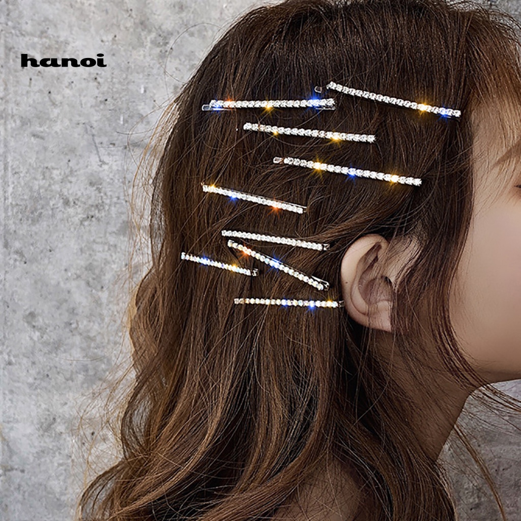 Set 2 / 4 Kẹp Tóc Đính Đá Thời Trang Nữ